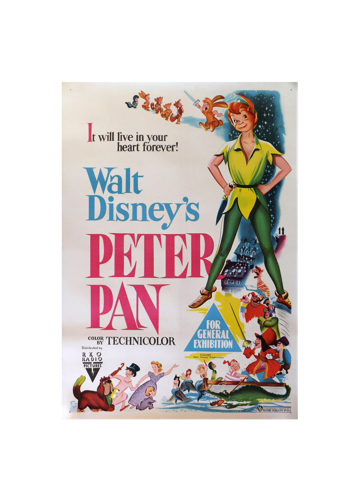 Peter Pan | Original Movie Poster Reprint