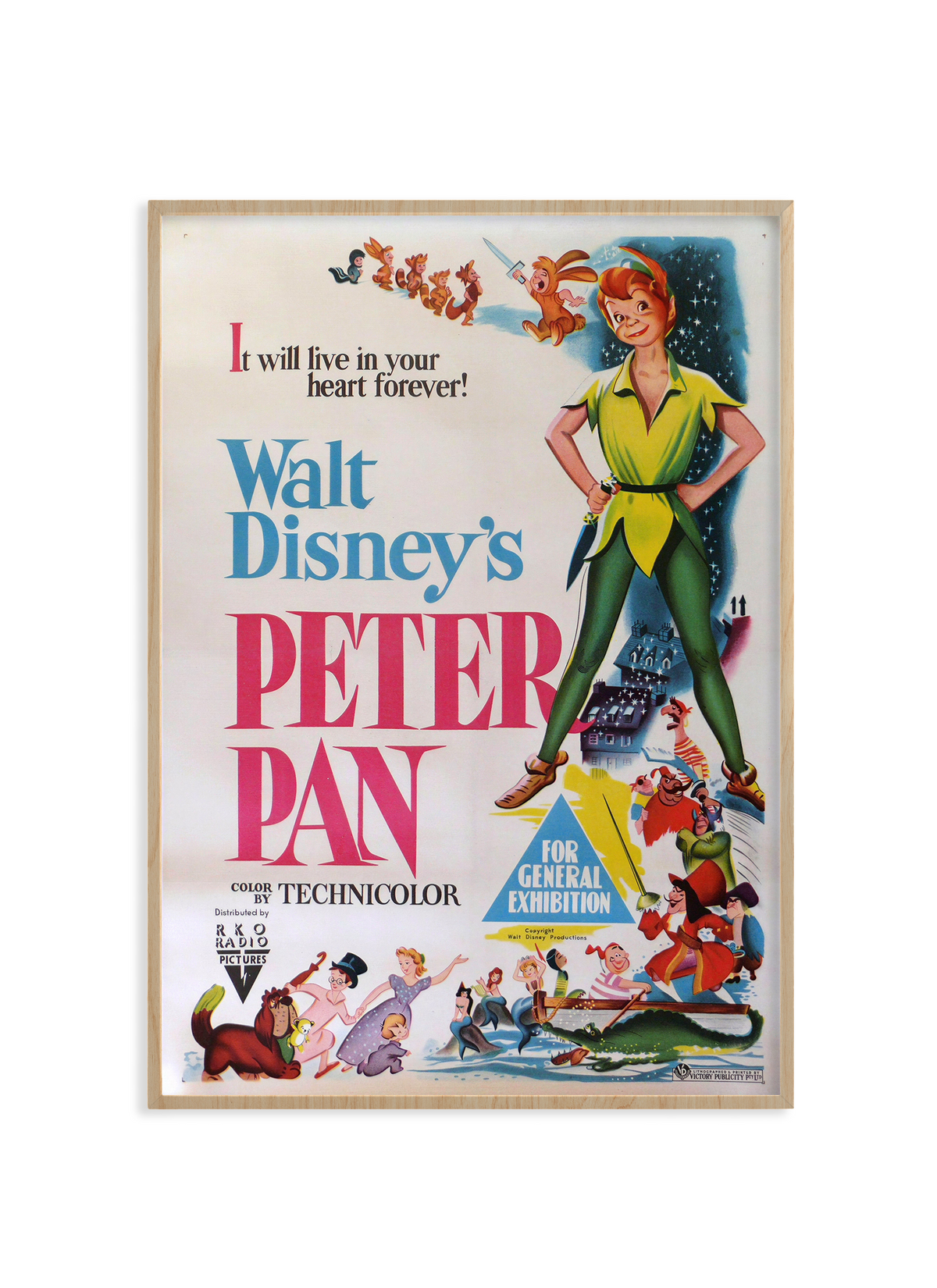 Peter Pan | Original Movie Poster Reprint