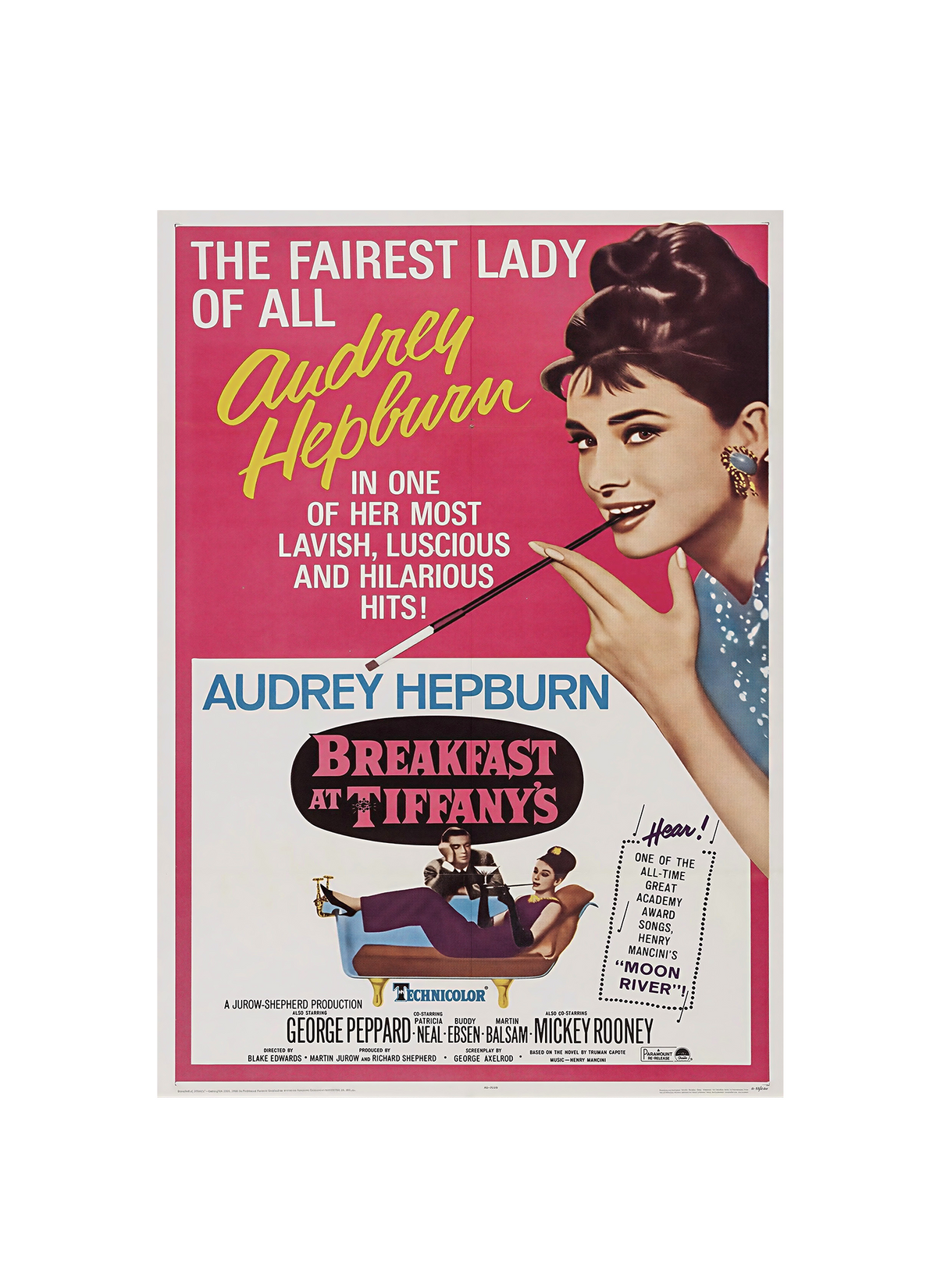 Breakfast at Tiffany's | Original Movie Poster Reprint