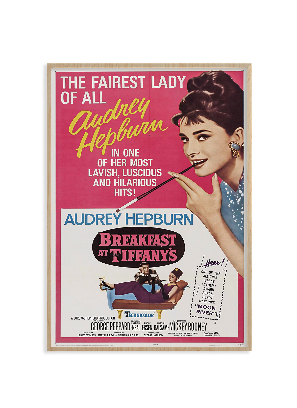 Breakfast at Tiffany's | Original Movie Poster Reprint